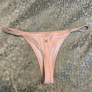 BoutineLA Light Pink Thong Cheeky bottoms